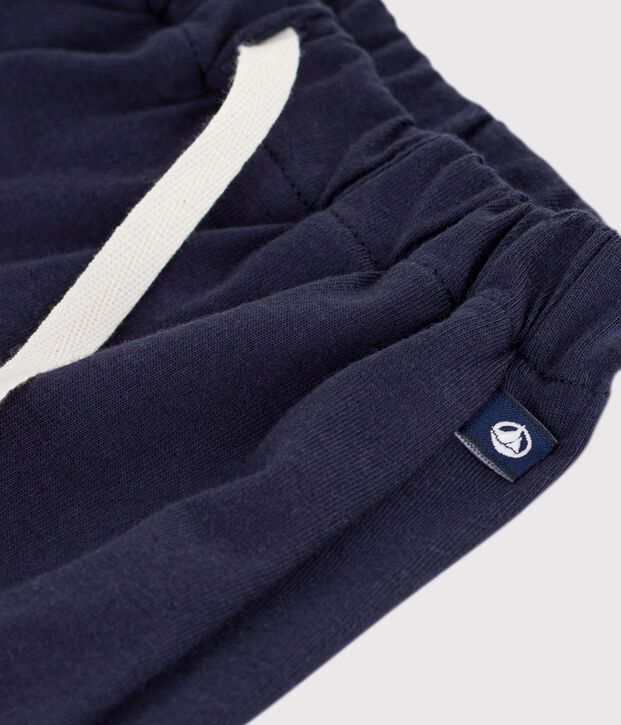 Kinder-Shorts aus einfarbiger Baumwolle SMOKING