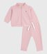 Baby-Set Sweatshirt und Hose aus einfarbiger Baumwolle