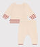 2-teiliges Baby-Set aus Baumwollstrick mit Jacquardmuster AVALANCHE/ CORRIDA