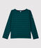 Klassisches Baumwoll-Marineshirt Damen blau SMOKING/ PIVERT