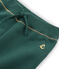 Hose aus Molton für Mädchen grün SOUSBOIS