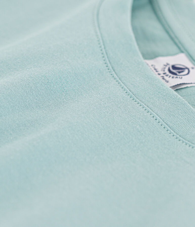 T-Shirt LE DROIT aus Baumwolle mit Rundhalsausschnitt gr&uuml;n