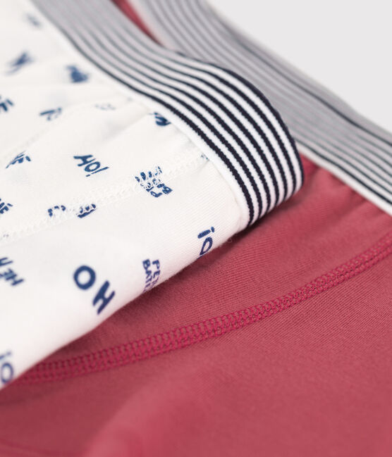 2er-Set Boxershorts aus Baumwolle und Elastan für Jungen variante 1