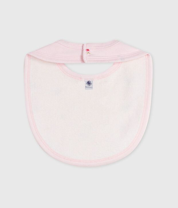 L&auml;tzchen f&uuml;r Neugeborene aus bedruckter Baumwolle rosa/vielfarbig