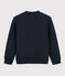 Kinder-Cardigan aus gestepptem Doppeljersey für Jungen blau SMOKING