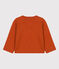 Baby-Cardigan aus dickem, einfarbigem Jersey braun RUSTY