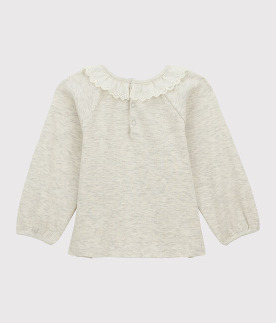 Baby-Bluse aus Baumwolle. beige MONTELIMAR CHINE
