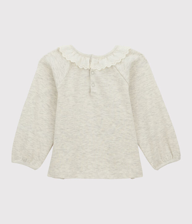 Baby-Bluse aus Baumwolle. MONTELIMAR CHINE
