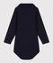 Langärmeliger Baby-Body aus Baumwolle mit Polokragen SMOKING/ SMOKING