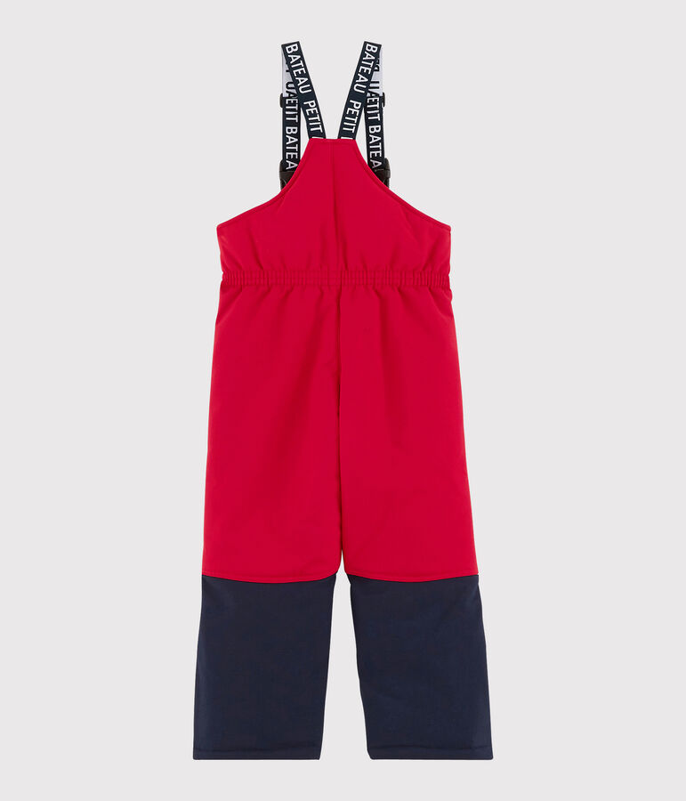 Skihose f&uuml;r Jungen und M&auml;dchen rot/blau