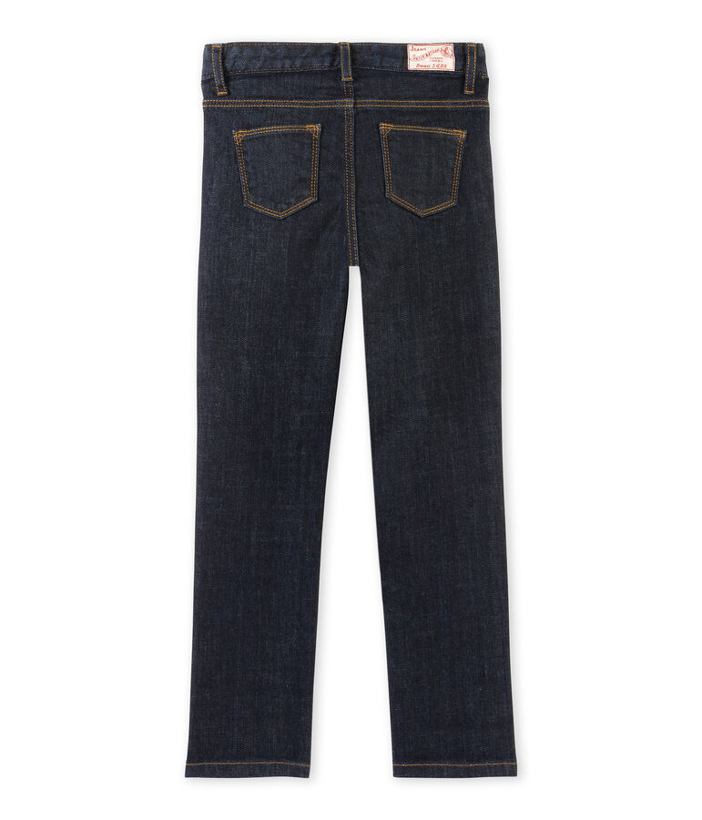 Jean slim stretch enfant fille blau Jean