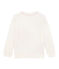 Kinder-Sweatshirt für Jungen - Mädchen weiss MARSHMALLOW/gelb EBLOUIS
