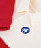 Kinder-Sweatshirt im Polo-Stil aus Baumwolle rot/rot