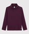 Kinder-Unterziehpullover aus Baumwolle für Mädchen / Jungen violett CEPAGE