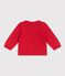 Baby-Pullover aus Woll- und Baumwollstrick mit Pferdmotiv rot TERKUIT/ AVALANCHE