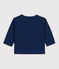 Langärmeliges Baby-T-Shirt aus Baumwolle blau MEDIEVAL