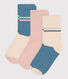 3er-Set Kinder-Sportsocken für Jungen und Mädchen