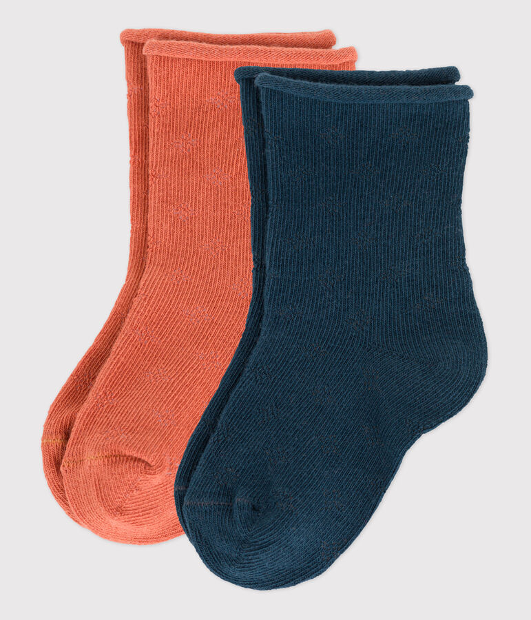 2er-Set Babysocken vielfarbig