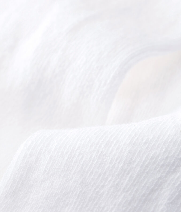 Baby-Strumpfhose f&uuml;r M&auml;dchen weiss