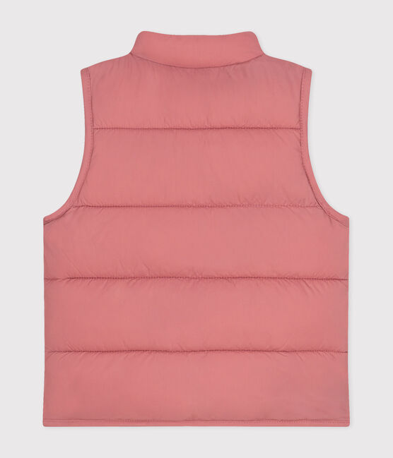 Ärmellose Baby-Steppweste rosa ROSEWOOD