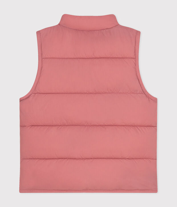 &Auml;rmellose Baby-Steppweste rosa