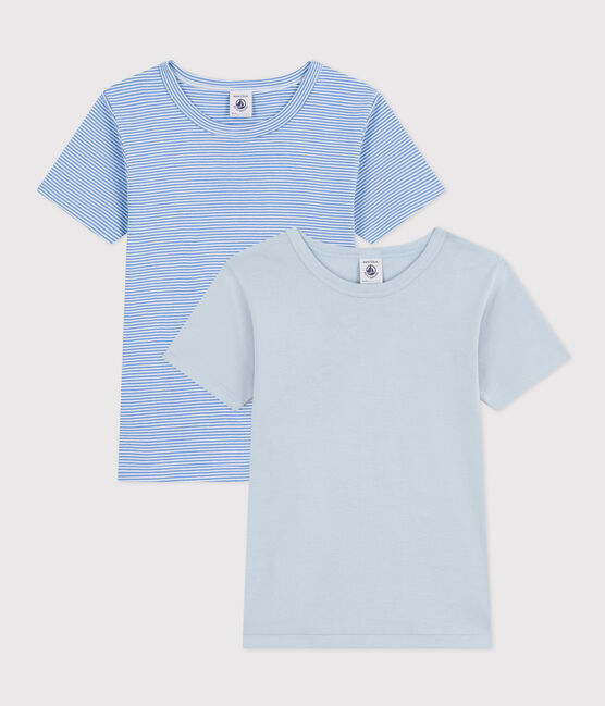 2er-Set Kurzärmelige Kinder-T-Shirts aus Baumwolle variante 1