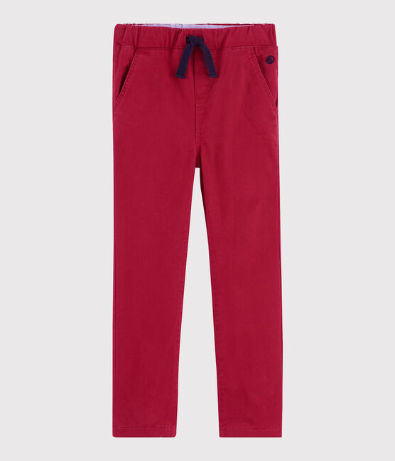 Warme Kinderhose für Jungen rot TERKUIT