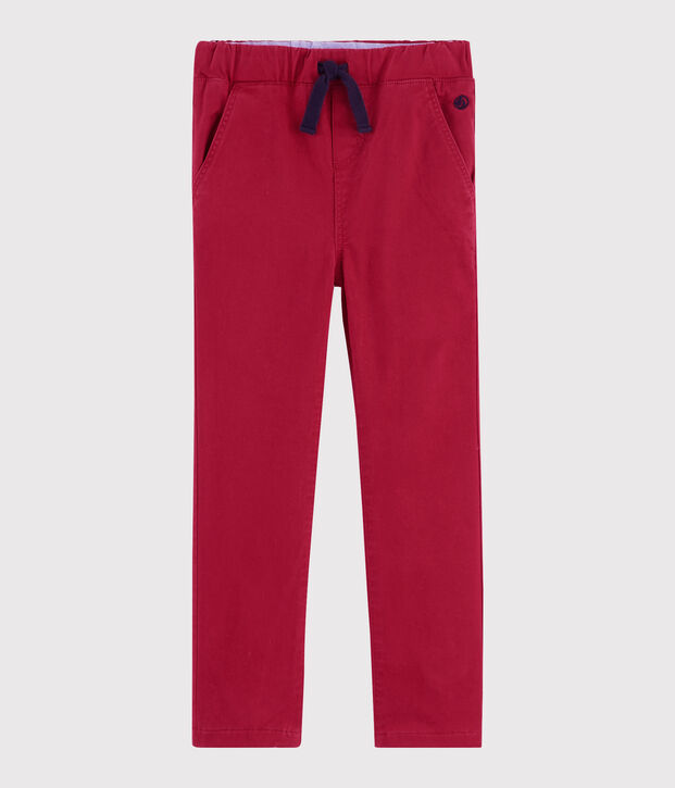 Warme Kinderhose f&uuml;r Jungen rot