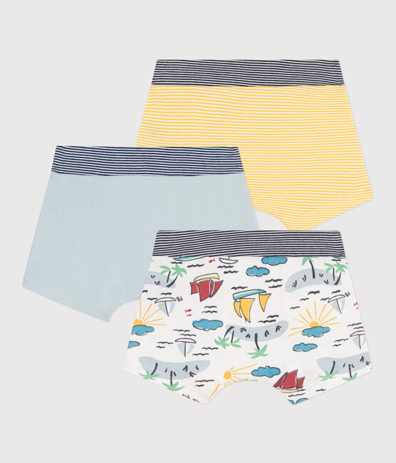 3er-Set Entdecker-Boxershorts aus Baumwolle für Jungen variante 1