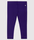 Einfarbige Baby-Legging aus 1x1-Rippstrick für Mädchen