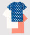 3er-Set kurzärmelige T-Shirts aus Bio-Baumwolle mit Sternen-Motiv für Jungen variante 1