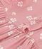 Ärmelloses Kinder-Kleid aus Baumwolle mit Blumenmuster rosa CHARME/weiss MARSHMALLOW