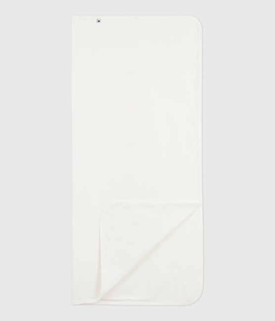 Baby-Wickeltuch aus Baumwolle weiss MARSHMALLOW