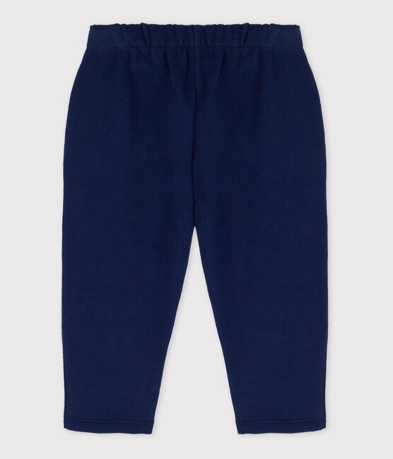 Baby-Hose aus Molton blau MEDIEVAL