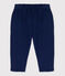 Baby-Hose aus Molton blau MEDIEVAL