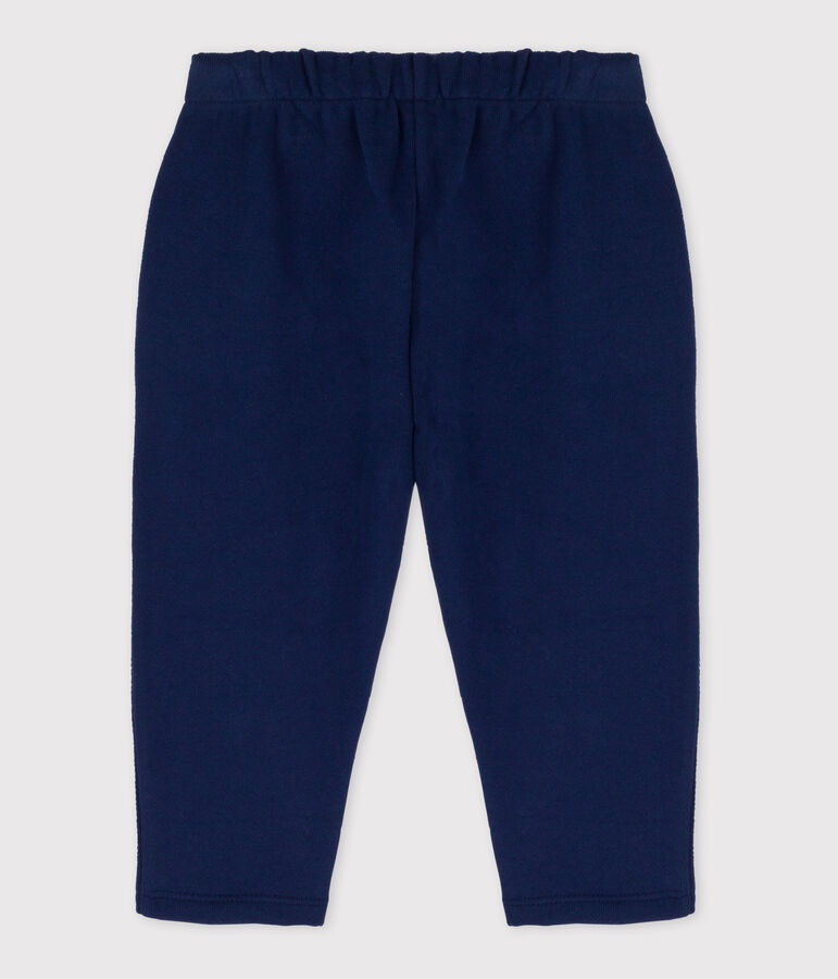 Baby-Hose aus Molton blau