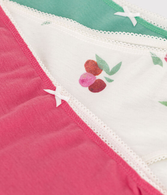 3er-Set Kinder-Shortys aus Baumwolle mit Frucht-Motiv variante 1