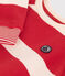 Kinder Unisex-Sweatshirt aus gestreifter Baumwolle rot AURORA/ AVALANCHE