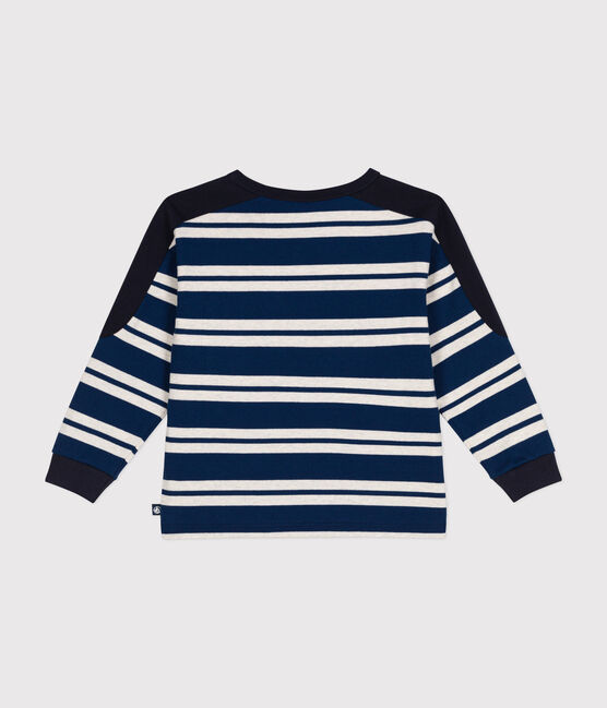 Kinder-Sweatshirt aus fester Baumwolle für Jungen blau MEDIEVAL/ MONTELIMAR