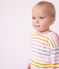 Baby-Streifenshirt Marini&egrave;re aus Baumwolle weiss/vielfarbig
