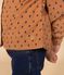 Langärmelige Kinderbluse aus Nicki mit Blumenmotiv für Mädchen SIENNA/ MULTICO