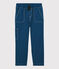 Kinder-Hose aus Sergestoff in Regular Fit-Passform für Jungen blau MAJOR