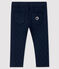Baby-Hose aus Doppeljersey für Jungen blau SMOKING