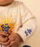 Langärmeliges Baby-T-Shirt aus Jersey naturfarben AVALANCHE