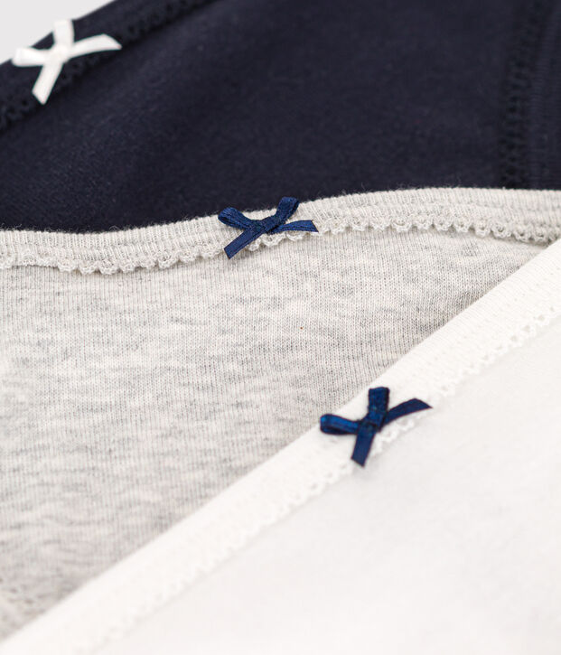 H&ouml;schen aus Baumwolle im 3er-Set f&uuml;r Damen vielfarbig