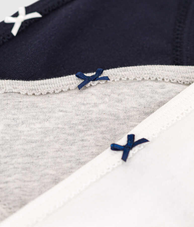 H&ouml;schen aus Baumwolle im 3er-Set f&uuml;r Damen vielfarbig