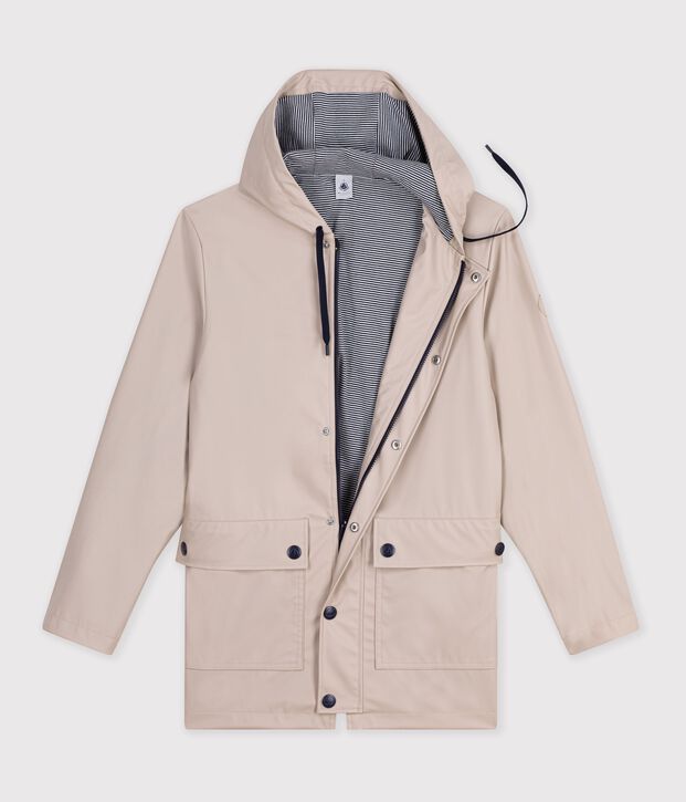 Ikonische Regenjacke Damen/Herren naturfarben