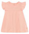 Kurzärmelige baby-bluse aus baumwolle/leinen mädchen ROSAKO