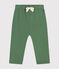 Baby-Hose aus Molton grün PALMERAIE