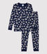 Snugfit-Kinderpyjama mit Sternen-Print für Jungen